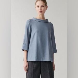 COS‎ Stand-Up Collar Top